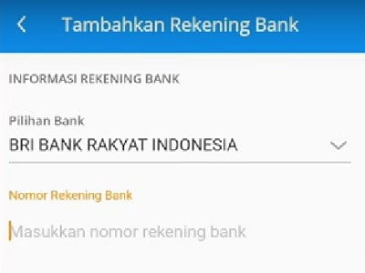 tambah rekening bank