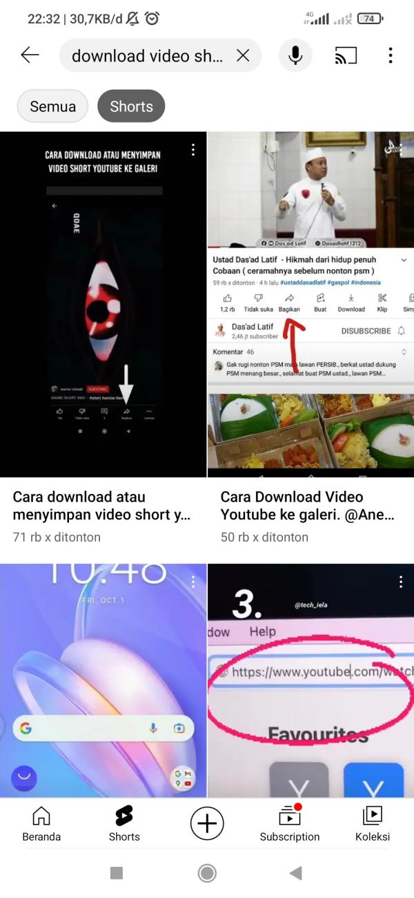 Download short youtube