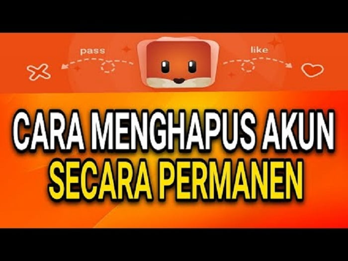 Cara Hapus Akun Tantan Permanen