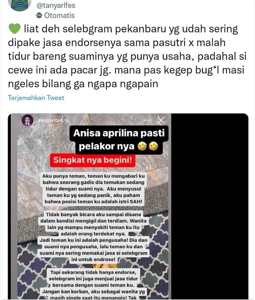 Kronologi Selebgram Pekanbaru Yang Lagi Viral