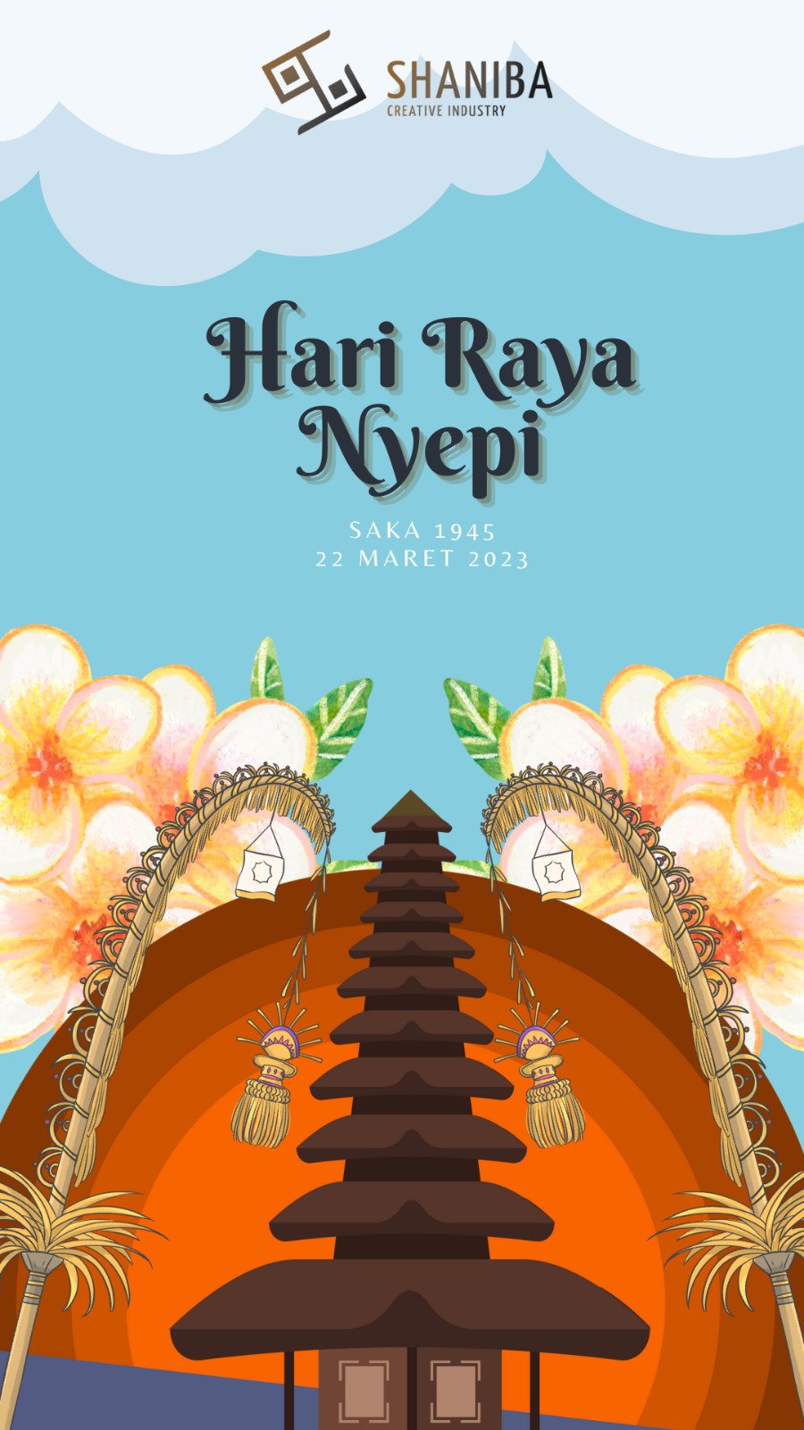 twibbon nyepi 2023