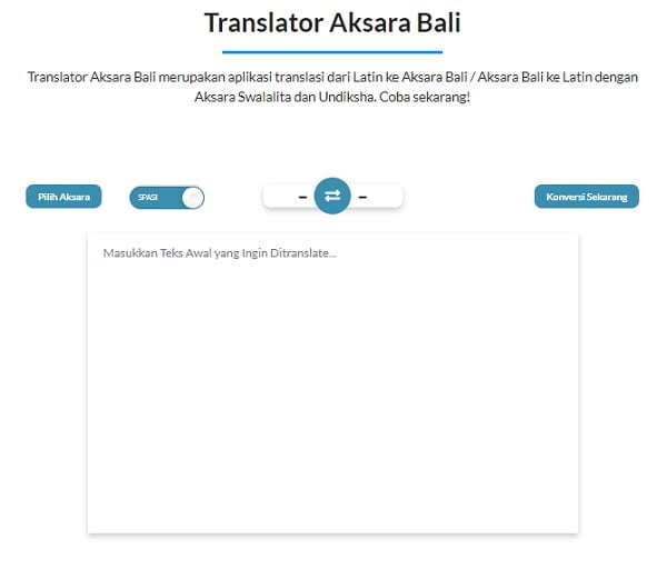 translate latin ke aksara bali