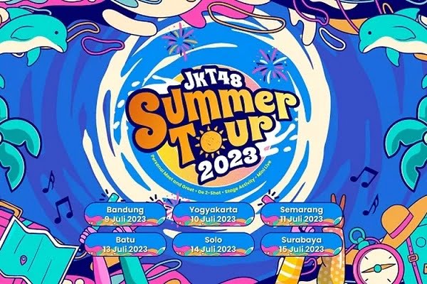 jkt48 summer tour solo jam berapa