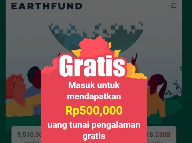 Earth fund penghasil uang