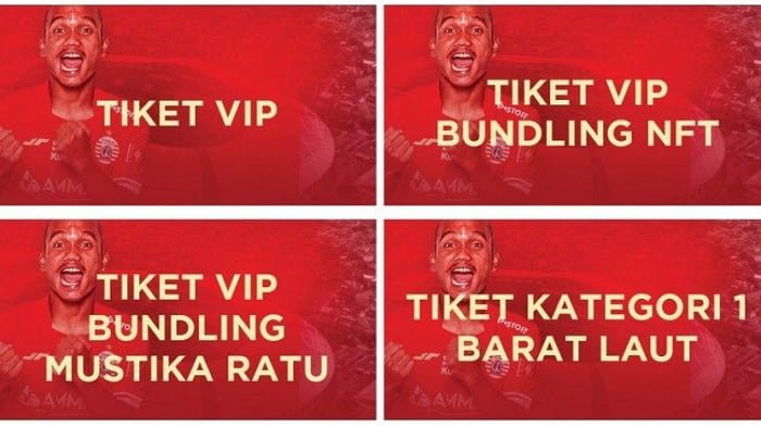 kode undangan tiket persija